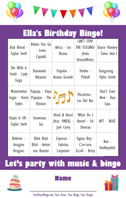 Kids Birthday template