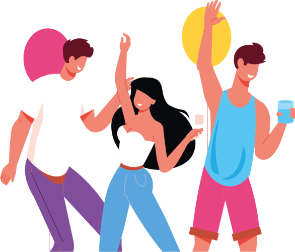 People 3 MuziekBingo dansen zingen vrienden